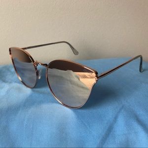 Quay All My Love Rose Gold Sunglasses